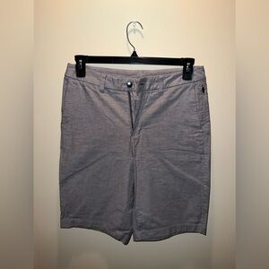 Lululemon Commission Relaxed-Fit Short Oxford, Size 30, Grey (Black/White)